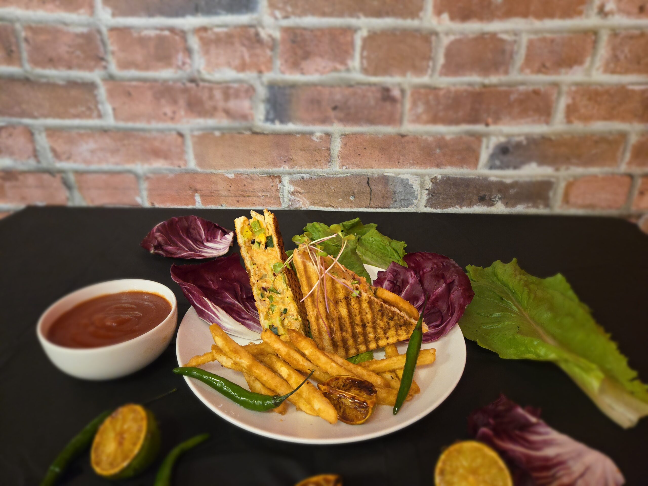 Grilled Vegetable Sandwich